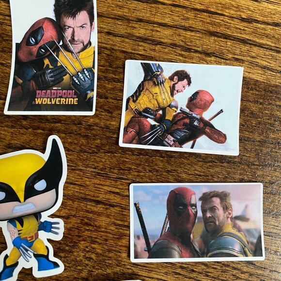 Set Of 10 Deadpool & Wolverine Stickers X-men 97 Marvel Comics Best Friend H2O - Picture 6 of 8